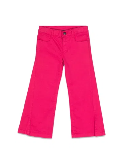 Dkny Wide Leg Teen Trousers In Pink