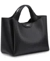 Dkny Willa Mini Satchel Bag In Black,silver