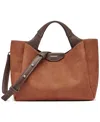 Dkny Women's Willa Small Satchel Bag In Brown