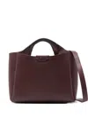 Dkny Willa Top Handle Satchel In Red