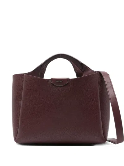 Dkny Willa Top Handle Satchel In Red