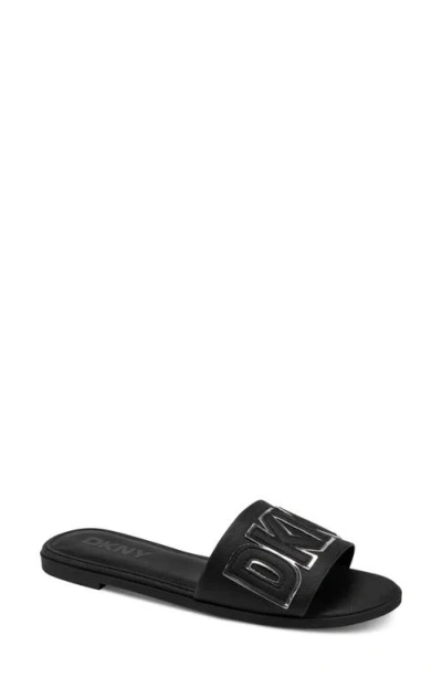 Dkny Willow Slide Sandal In Black