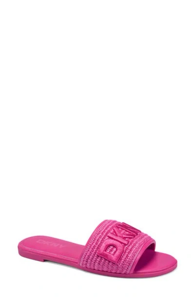 Dkny Winslet Slide Sandal In Pink