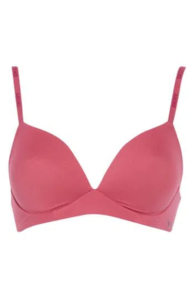 Dkny Wireless T-shirt Bra In Pink