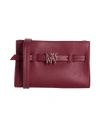 Dkny Woman Cross-body Bag Burgundy Size - Cow Leather