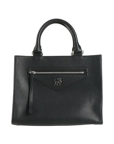 Dkny Woman Handbag Black Size - Cowhide