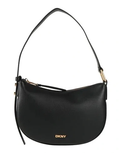 Dkny Woman Handbag Black Size - Polyurethane