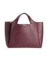 Dkny Woman Handbag Burgundy Size - Polyurethane