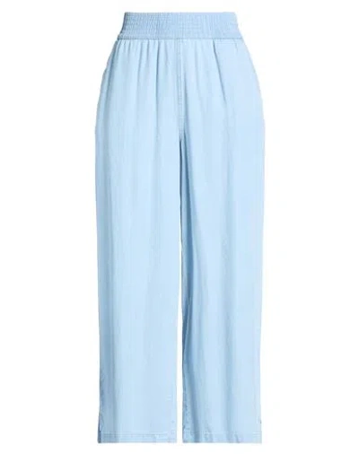 Dkny Woman Pants Blue Size L Tencel