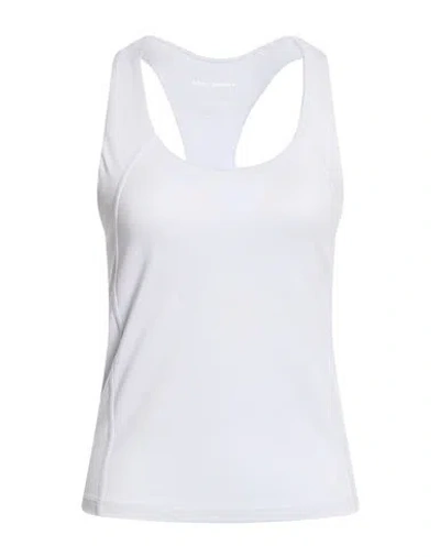 Dkny Woman Tank Top Sky Blue Size L Polyester, Elastane