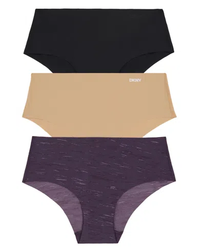DKNY WOMEN'S 3-PK. LITEWEAR CUT ANYWEAR HIPSTER UNDERWEAR DK5028BP3