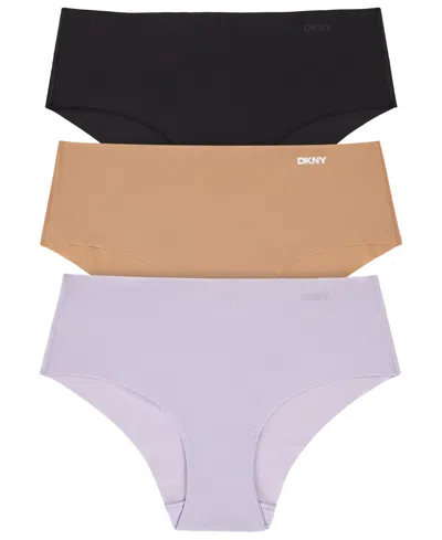 DKNY WOMEN'S 3-PK. LITEWEAR CUT ANYWEAR HIPSTER UNDERWEAR DK5028BP3