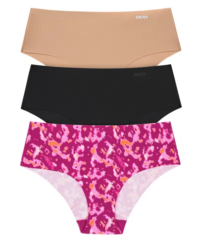 DKNY WOMEN'S 3-PK. LITEWEAR CUT ANYWEAR HIPSTER UNDERWEAR DK5028P3