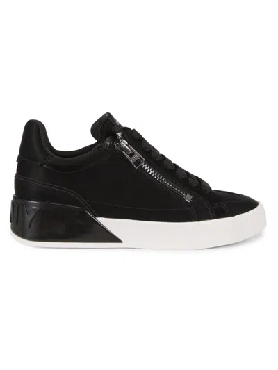 Dkny Women's 40mm Side-zip Lace-up Platform Sneakers