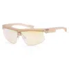 Dkny Women's 66mm Beige Sunglasses In Brown