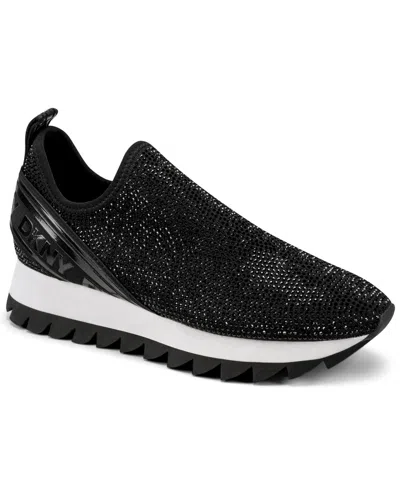 Dkny Women's Abbi Slip-on Sneakers In Black