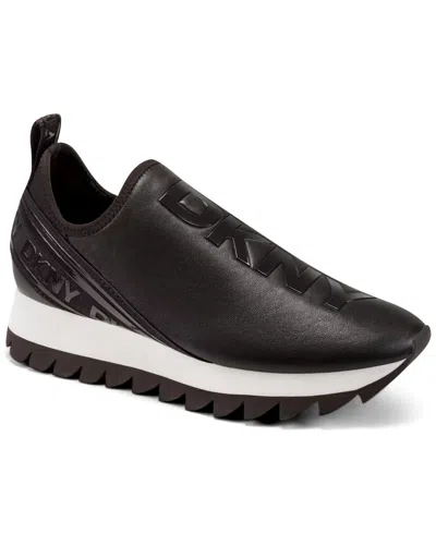 Dkny Women's Abbi Slip-on Sneakers In Black