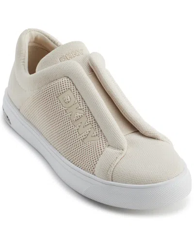 DKNY WOMEN'S ABELINA KNIT SLIP ON SNEAKERS