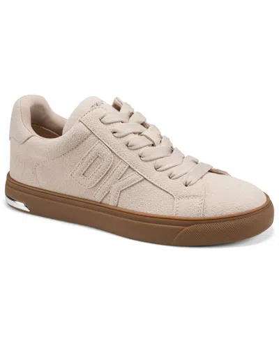 Dkny Women's Abeni Lace-up Sneakers In Cappucino