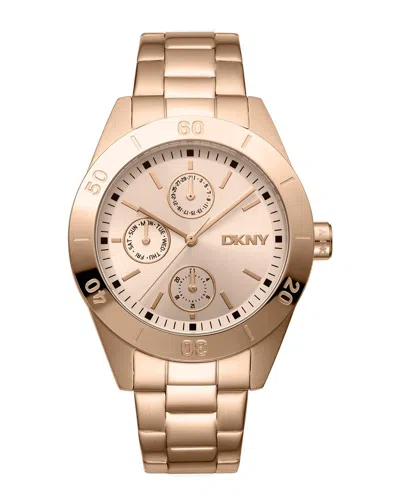 Dkny Women's Active Watch In Gold
