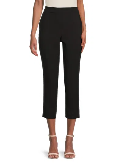 Dkny Women's Ankle Slim Fit Pants In Black