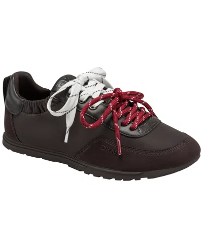 Dkny Arianna Low Top Sneaker In Brown