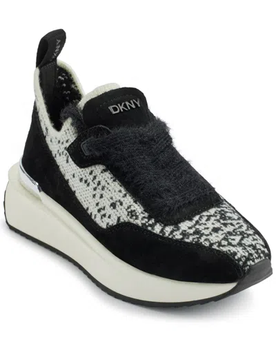 DKNY WOMEN'S AVELINE LACE UP SNEAKERS