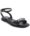 Dkny Women's Bacliff Ankle Strap Flats