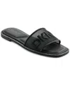 Dkny Women's Badin Logo Slide Flat Sandal