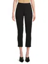 Dkny Women's Balance Compression Elastic-waist Slim Pants In Black