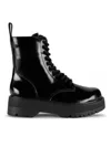 Dkny Women's Batu Logo Platform Boots In Black