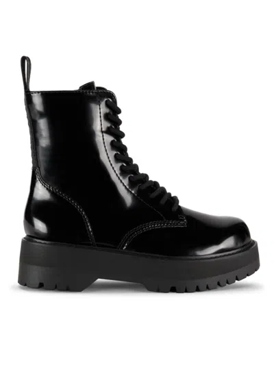 Dkny Women's Batu Logo Platform Boots In Black