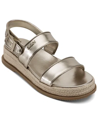 Dkny Women's Bernae Slingback Platform Espadrille