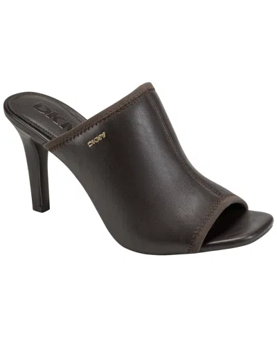 Dkny Women's Bryant Slip-on Dress Sandals In Brown