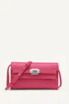 Dkny Bryar Wallet On A String In Pink
