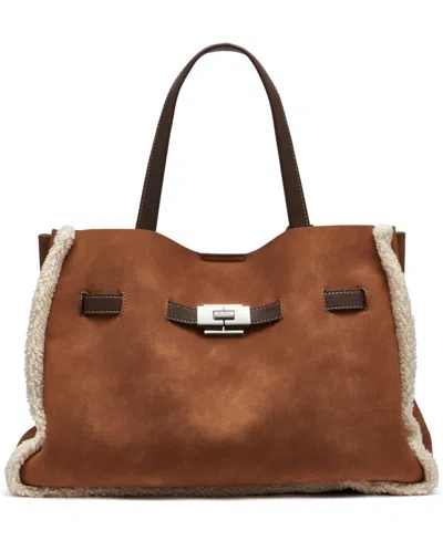 Dkny Women's Bryar Large Satchel Bag In Brown