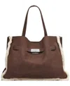 Dkny Women's Bryar Large Satchel Bag In Brown