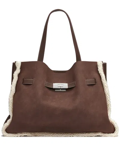 Dkny Women's Bryar Large Satchel Bag In Brown