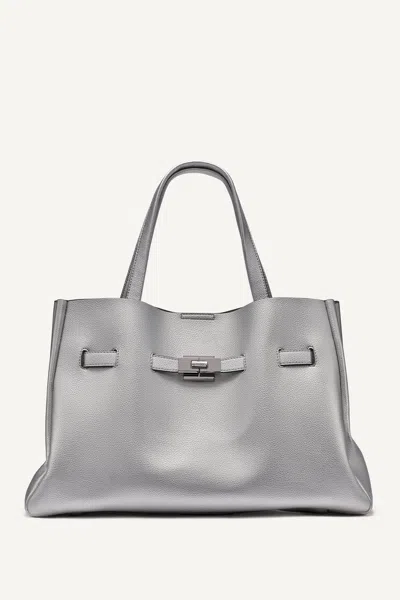 Dkny Women's Bryar Satchel In Silver
