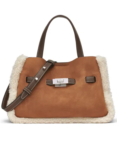 Dkny Women's Bryar Small Satchel Bag In Walnut