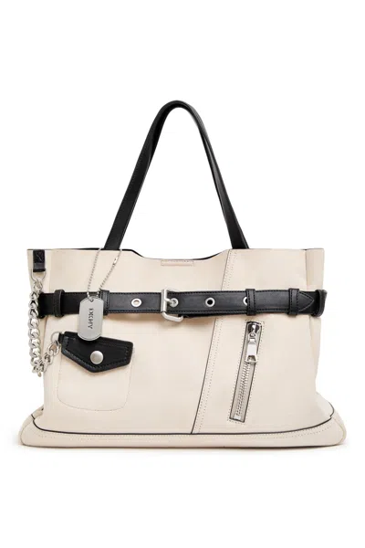 Dkny Women's Bryar Two Tone Large Moto Satchel In Lt Taupe