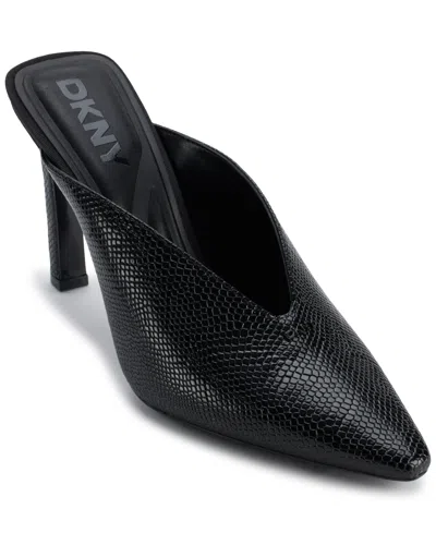 DKNY WOMEN'S CADENA SLIP ON MULE PUMPS