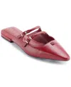 Dkny Cahana Mary Jane Pointed Toe Mule In Ruby Red