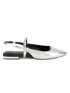 Dkny Women's Cairo Slingback Flats In Silver