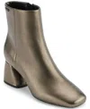 Dkny Caleena Block Heel Bootie In Ash