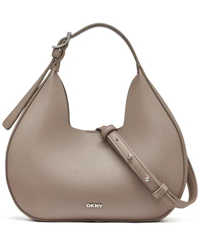 Dkny Women's Camila Small Hobo Handbag In Brown