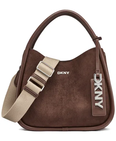 Dkny Women's Capri Large Hobo Bag In Brown