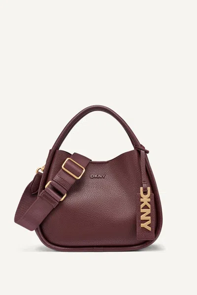 Dkny Women's Capri Medium Hobo Bag In Sangria