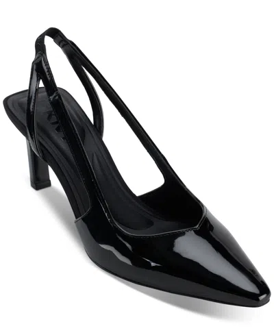 DKNY WOMEN'S CARSON POINTED-TOE SLINGBACK PUMPS