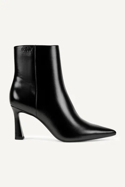Dkny Women's Caryann Heeled Bootie In Black